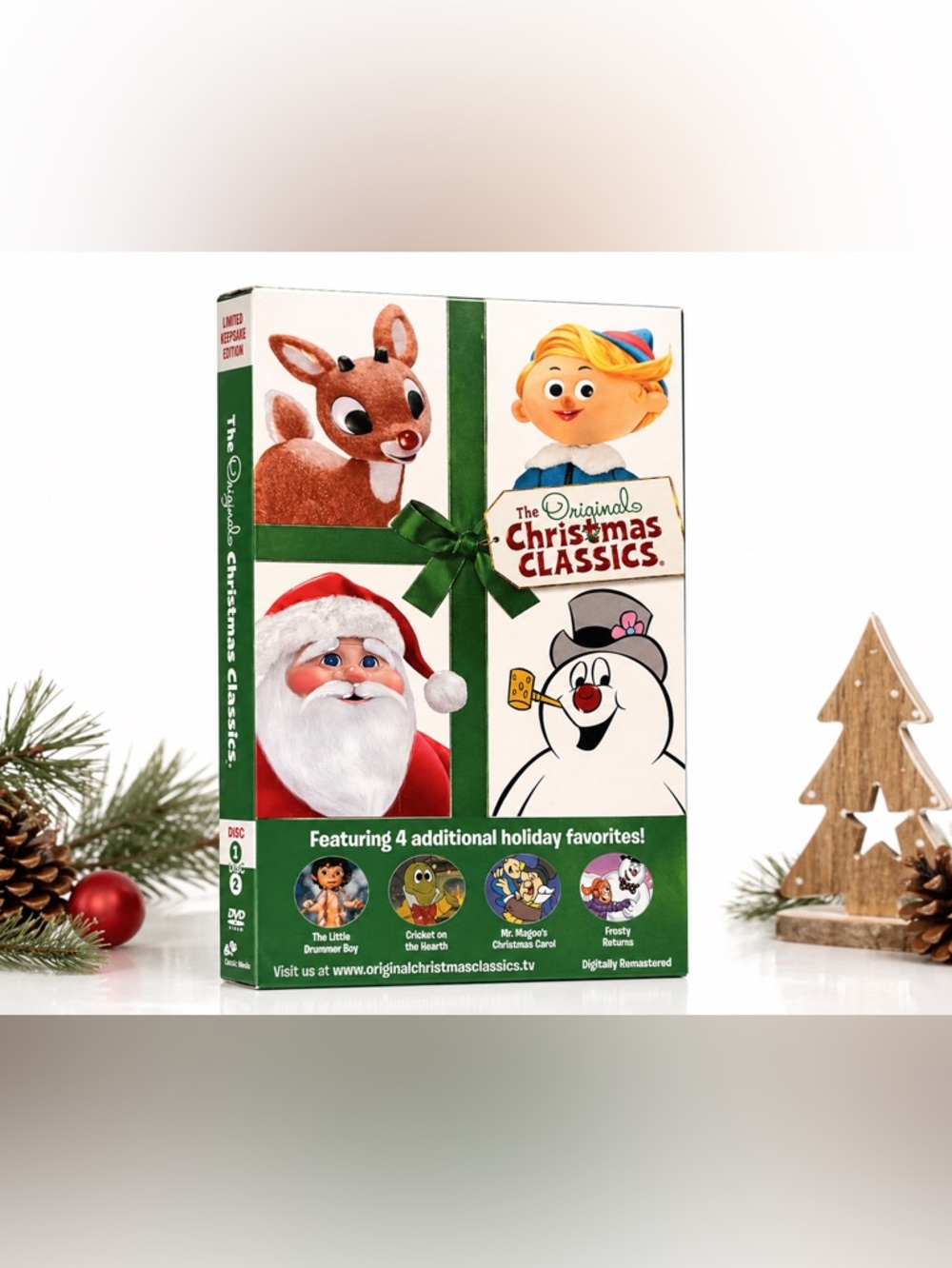 The Original Christmas Classics DVD Box Set | Rudolph Frosty Santa